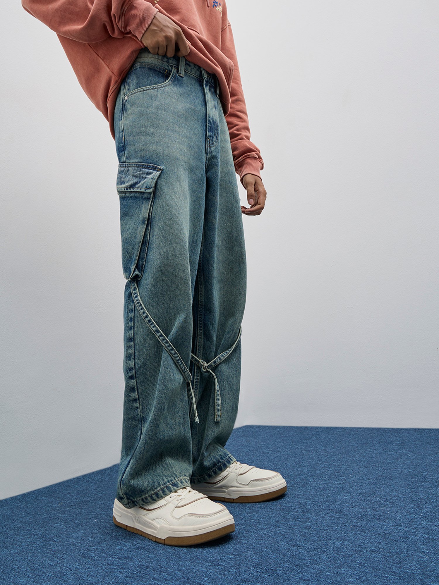 パンツ YILON Semi flare denim XS YILON ORIGINAL DEMIM 大人気のセミフレアデニムが春夏らしい