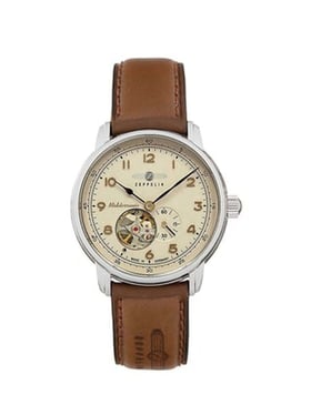 Buy Zeppelin 96665 Mediterranee Open Balance Wheel Analog Watch