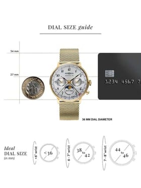 Buy ZEPPELIN 7039M1 LZ 129 Hindenburg Moonphase Analog Watch for