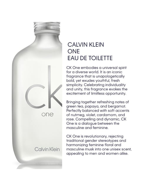 Buy Calvin Klein CK One Eau de Toilette 100 ml at Best Price