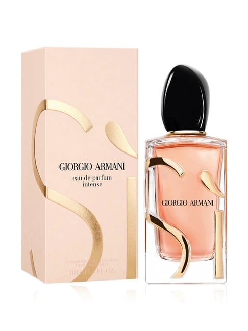 Buy Giorgio Armani Si Eau De Parfum Intense Refillable 100 ml
