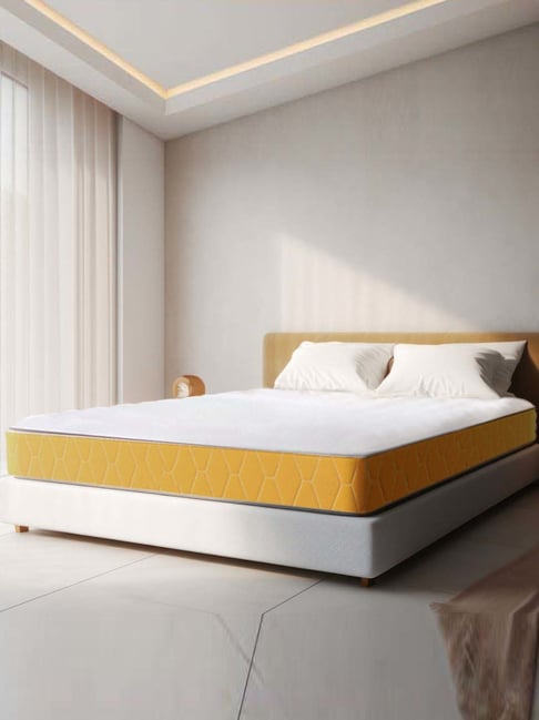Buy Sleepwell Dual Orange Foam Reversible Single Bed Mattress at