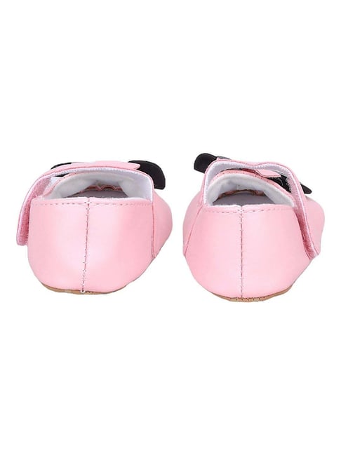 Baby Moo Girls Pink Casual Wear Booties