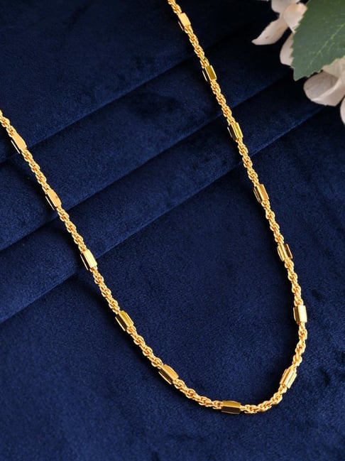 VOJ Gold Plated Pipe Chain-picture-27