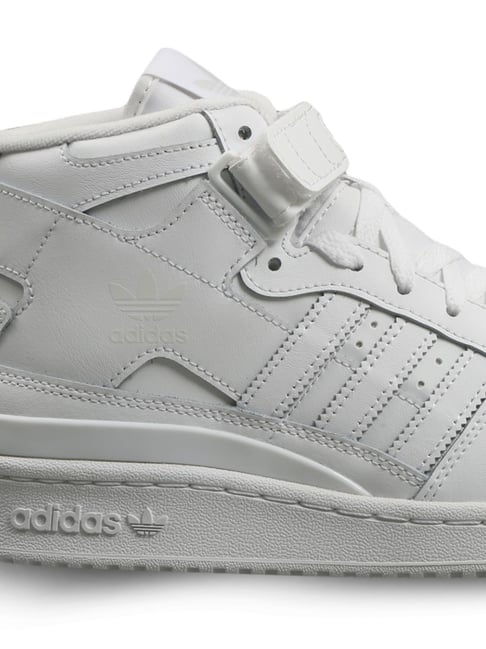 adidas gazelle silver green womens Adidas Forum Mid Triple White