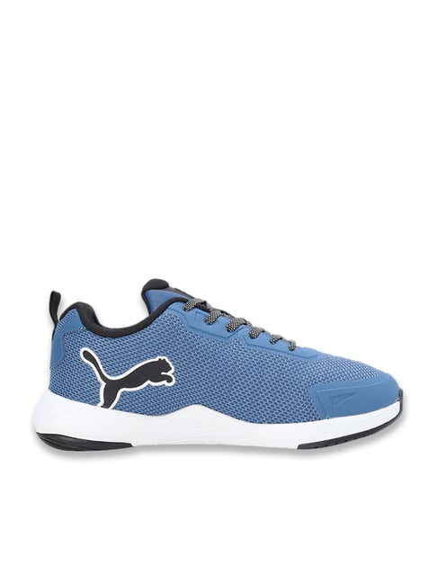 Puma blue shoes quality best sale