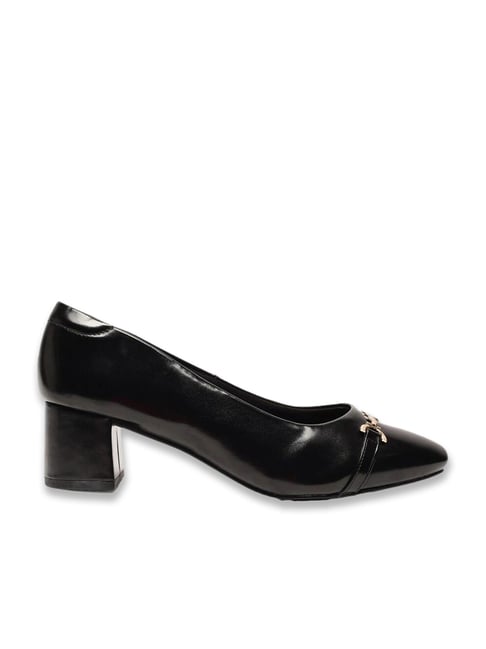 Van Heusen Women's Black Casual Pumps-picture-34