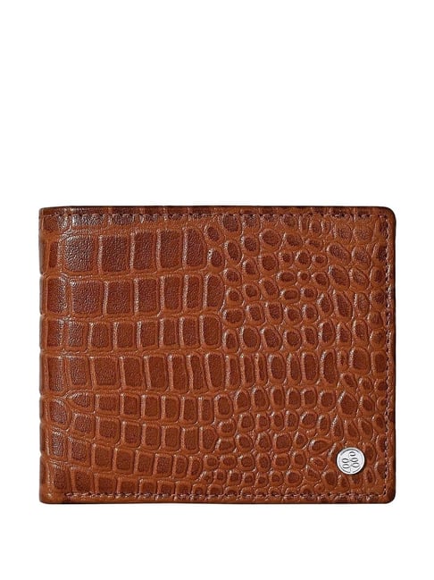 Eske Tan Casual Leather Bi-Fold Wallet for Men-picture-37