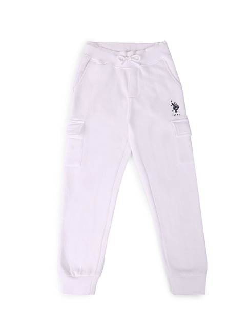 White Polo Jogging Suits For Toddlers Polo Boys White Cargo Joggers