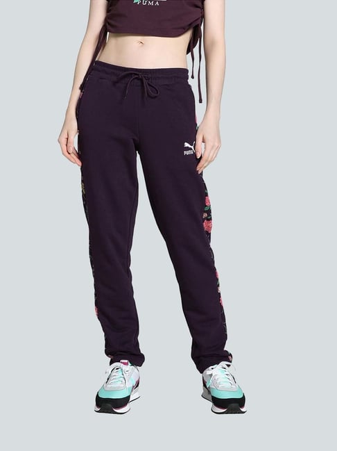 Puma Purple Printed Leggings-picture-31