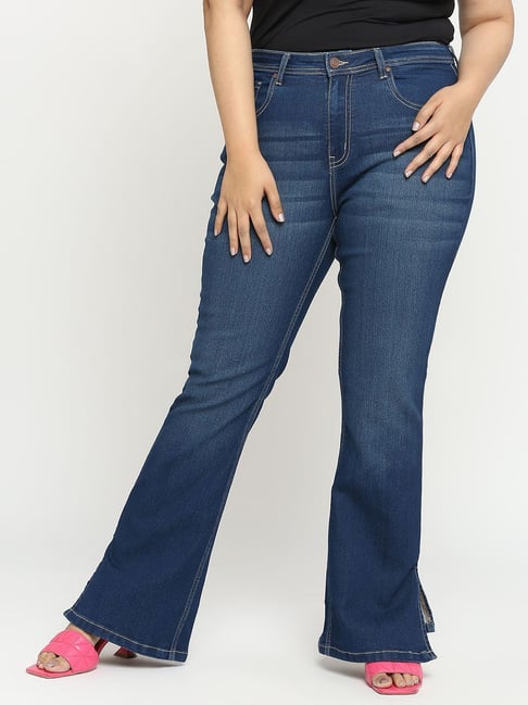 Turning Blue Blue High Rise Jeans-picture-17