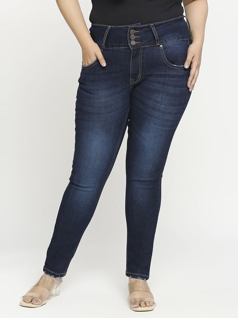 Turning Blue Blue High Rise Jeans-picture-24