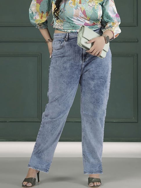 Turning Blue Blue High Rise Jeans-picture-21