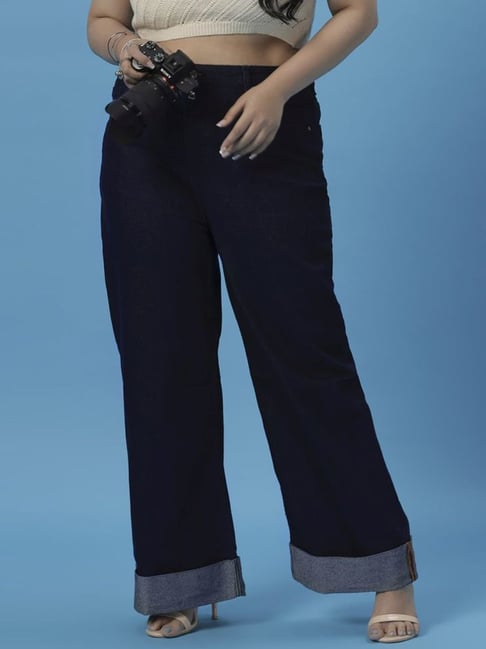 Turning Blue Blue High Rise Jeans-picture-31