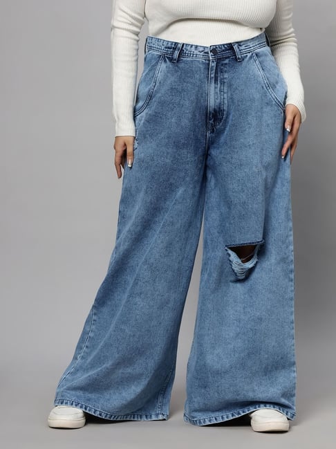 Turning Blue Blue High Rise Jeans-picture-29