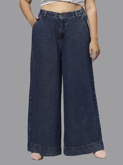 Turning Blue Blue High Rise Jeans-picture-25