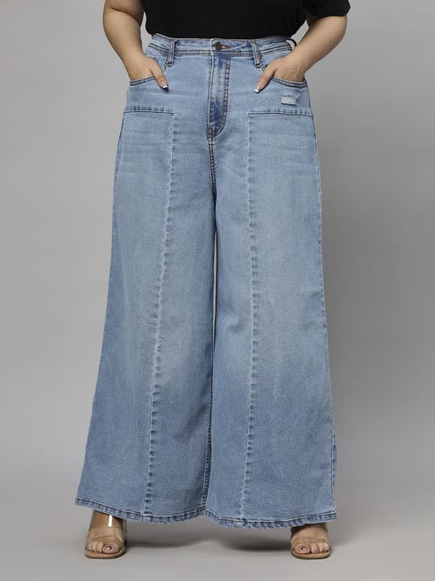 Turning Blue Blue High Rise Jeans-picture-35