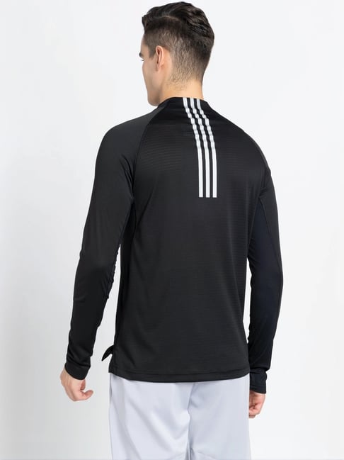 Buy Adidas Black Regular Fit Sports T-Shirt for Mens Online @ Tata