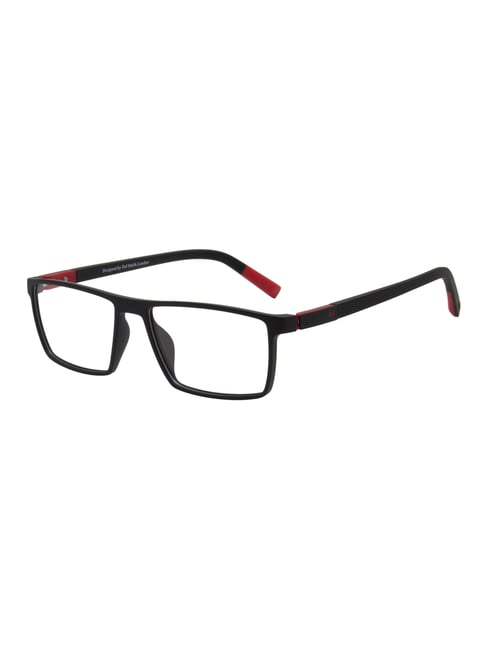 Ted Smith Black Rectangular Unisex Eye Frames-picture-42