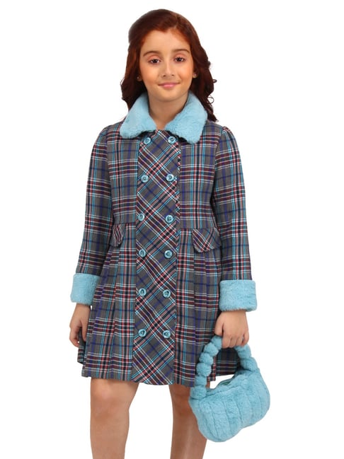 Cutecumber Girls Grey Embellished Dress