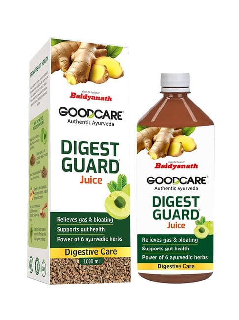 Goodcare Digest Guard Juice for Healthy Gut & Helps Relive Bloating with Power of 6 Ayurveda Herbs