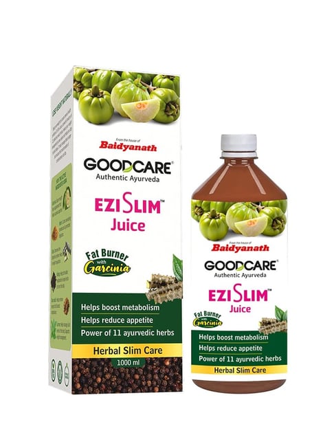 Goodcare EZI Slim Juice - Power of 11 Ayurvedic Herbs Helps Boost Metabolism & Promote Weight Loss
