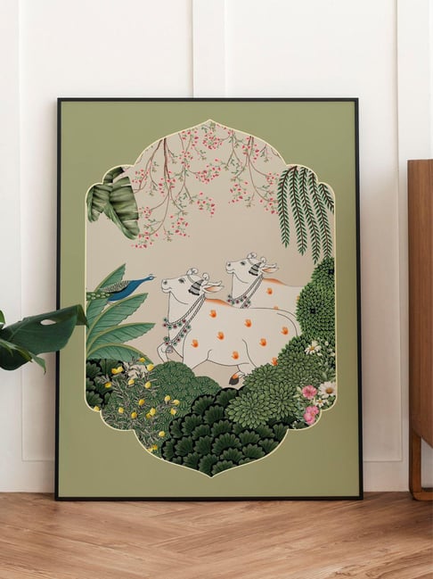 Indian Classic Art Multicolor Canvas Abstract Wall Art-picture-35