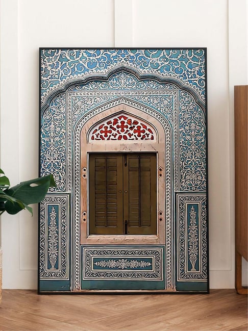 Indian Classic Art Multicolor Canvas Abstract Wall Art