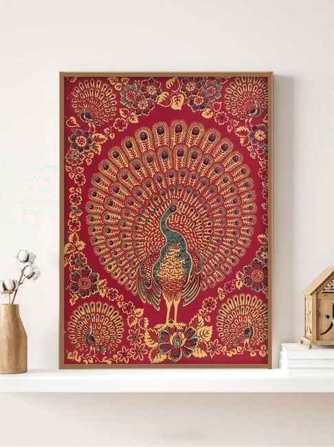 Indian Classic Art Multicolor Canvas Abstract Wall Art-picture-32