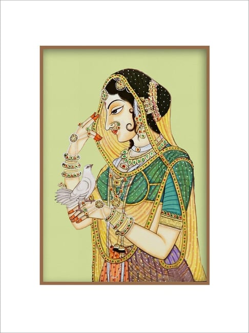 Indian Classic Art Multicolor Canvas Abstract Wall Art-picture-40