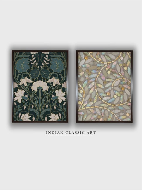 Indian Classic Art Multicolor Canvas Abstract Wall Art-picture-19