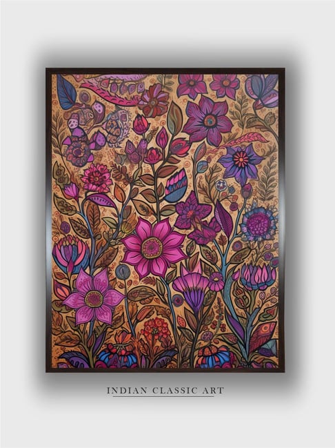 Indian Classic Art Multicolor Canvas Abstract Wall Art-picture-16