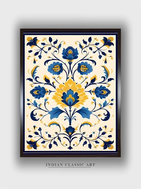 Indian Classic Art Multicolor Canvas Abstract Wall Art-picture-16