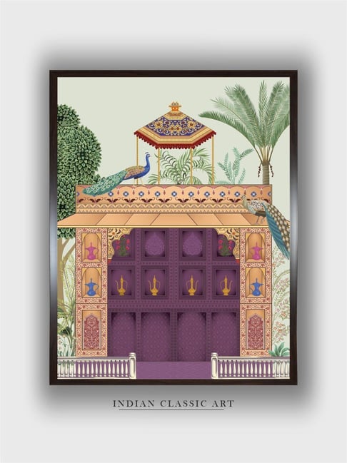 Indian Classic Art Multicolor Canvas Abstract Wall Art-picture-37