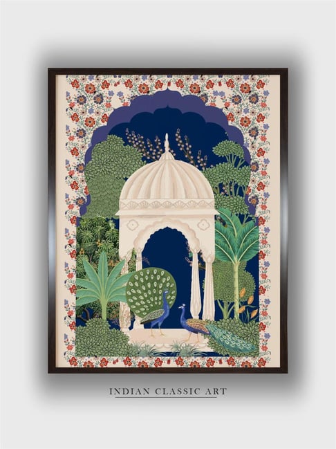 Indian Classic Art Multicolor Canvas Abstract Wall Art-picture-34