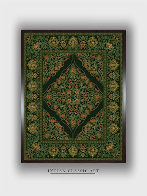 Indian Classic Art Multicolor Canvas Abstract Wall Art-picture-11