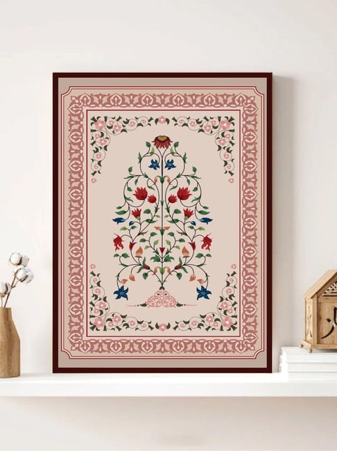 Indian Classic Art Multicolor Canvas Abstract Wall Art-picture-48