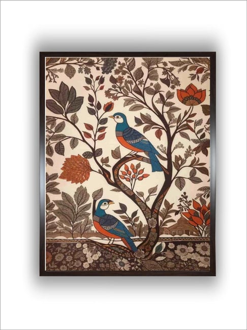 Indian Classic Art Multicolor Canvas Abstract Wall Art-picture-26