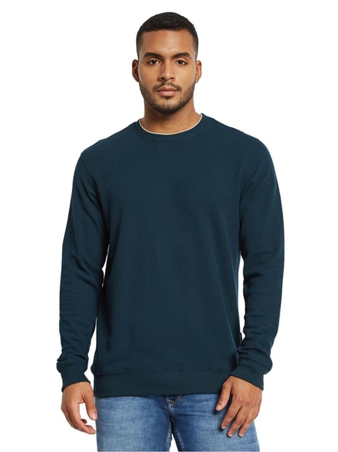 Buy Jockey Pine Green Full Sleeves Sweatshirt - 2716 for Men