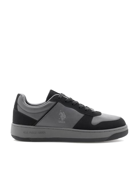 U.S. Polo Assn. Men's Black Casual Sneakers