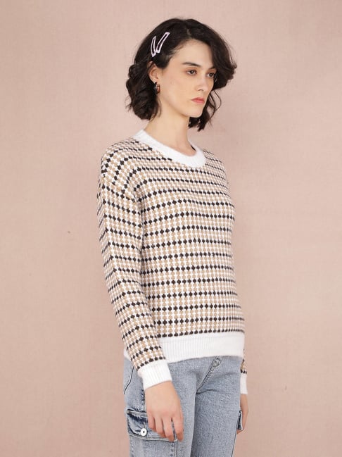 Crimsoune Club Multicolor Self Design Sweater-picture-45