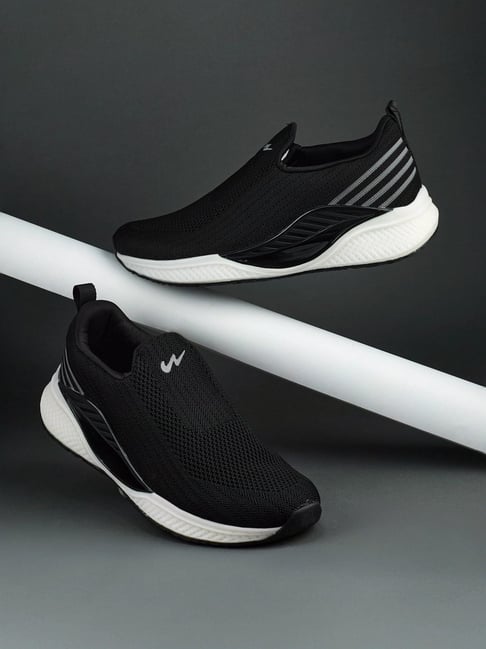 Campus Men's Black Walking Shoes-picture-32