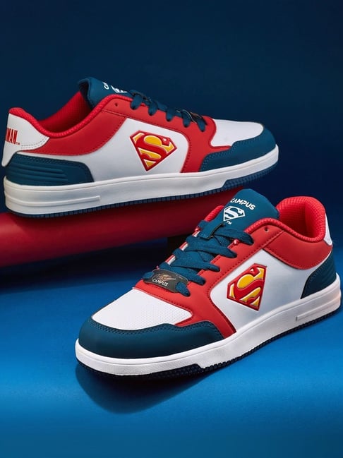 Buy Campus Men's White & Royal Blue Casual Sneakers for Men at Best Price @ Tata CLiQ