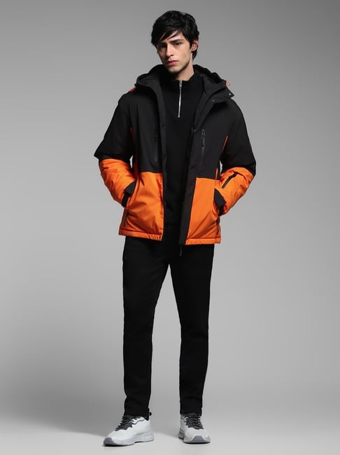 SIX CRUST JACKET - BLACK COLORBLOCK Mサイズ SIX CRUST JACKET