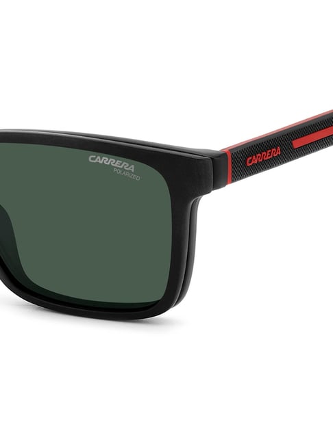 Carrera Green Rectangular Sunglasses for Men With Changeable Lens