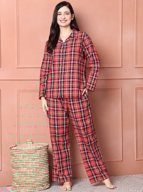 Cotton Night Night Suits For Womens Winter Winter Night Night