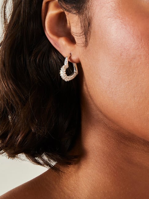 Accessorize London Crystal Zinc Earrings-picture-24