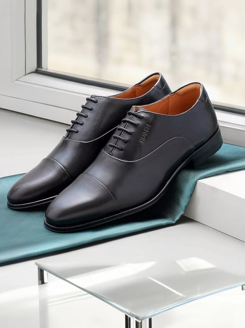 Buy Ruosh Men s Cash Black Oxford Shoes for Men at Best Price Tata CLiQ