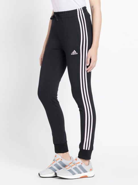 adidas Black SLIM Printed Track Pant