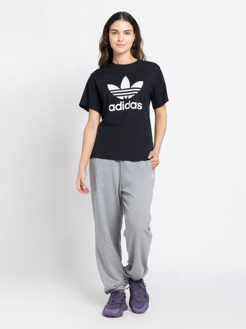adidas Originals Grey LOOSE Printed Track Pant